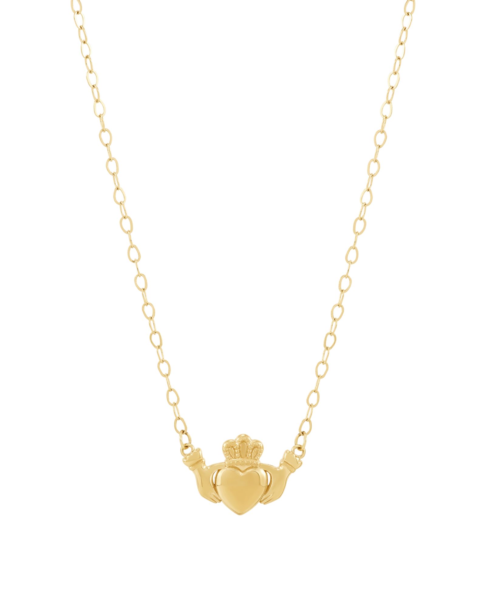Подвеска Claddagh Macy's 10k Yellow Gold