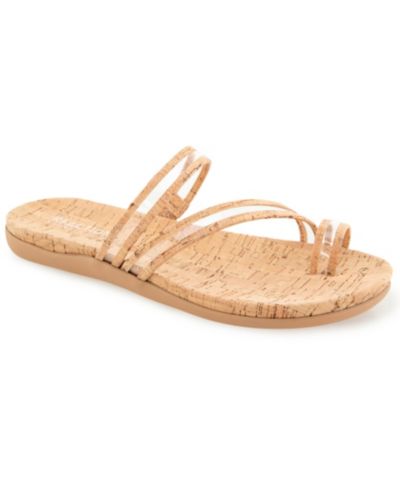 Kenneth Cole Reaction Women's Gia Slip-On Flat Sandals