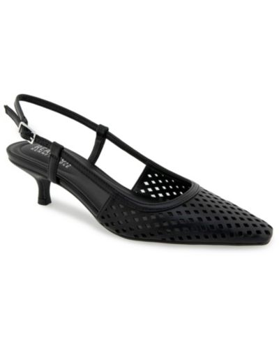 Kenneth Cole Reaction Женский Maggie Perf Slingback Kitten Heel Pumps