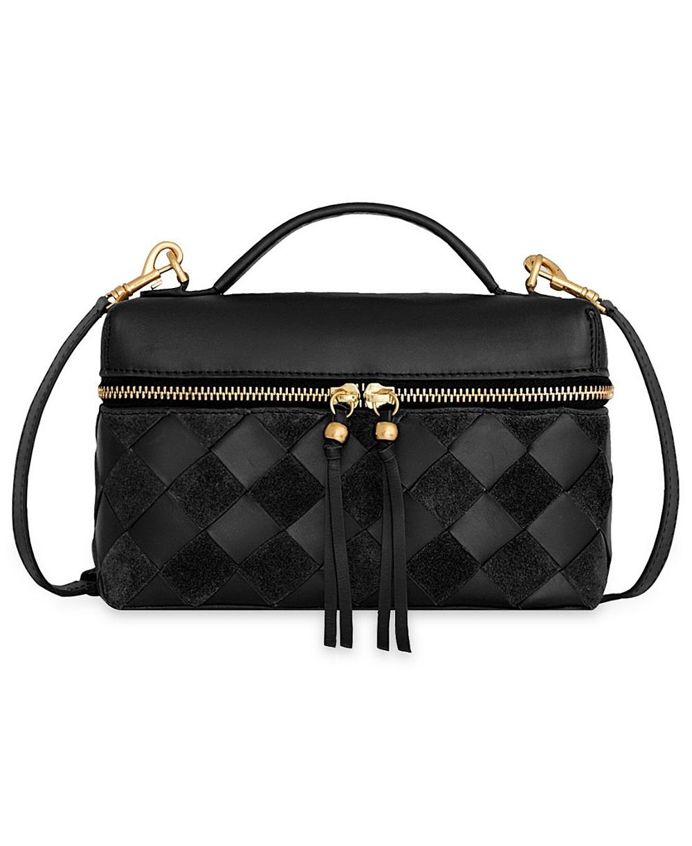 Сумка-саквояга Rebecca Minkoff Frankie Small Leather Top Handle