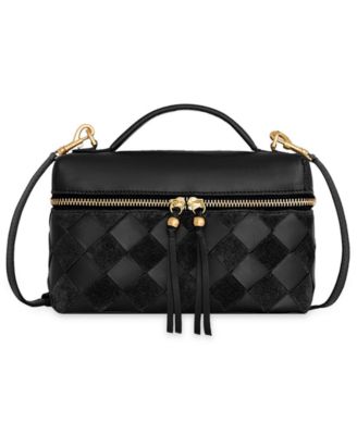Сумка-саквояга Rebecca Minkoff Frankie Small Leather Top Handle