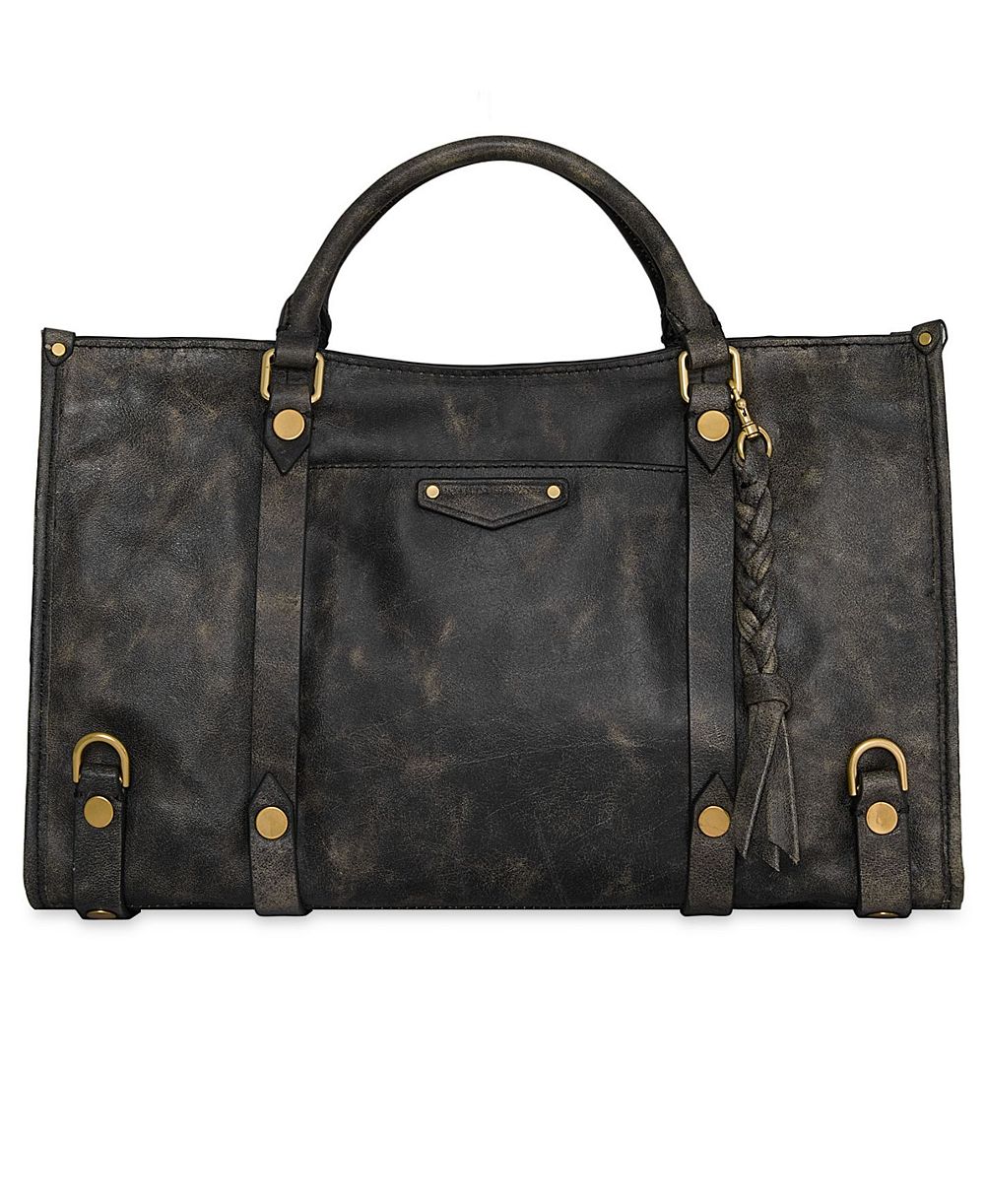 Rebecca Minkoff Surplus Large Leather Satchel Handbag