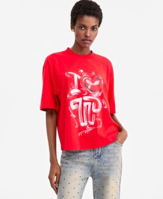 Theophilio | Macy's Adult Unisex Oversized Graffiti Screen-Print Short-Sleeve T-Shirt, Macy's Exclusive