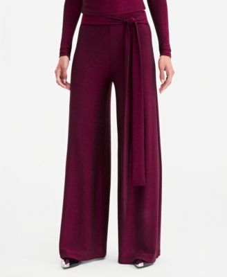 LAPOINTE женские широкие брюки из металлической вязки, эксклюзив Macy's