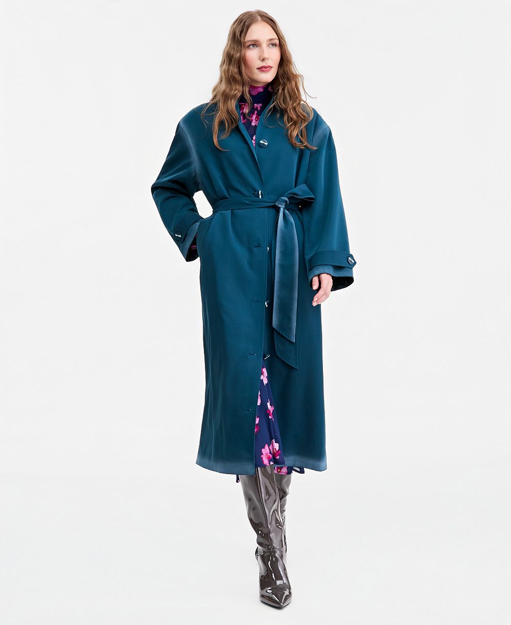 Jonathan Cohen | Macy's Women's Ombré-Effect Water-Repellent Trench Coat, Macy's Exclusive