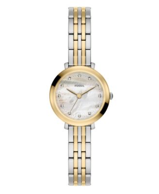 Женские часы Fossil Heidi Three-Hand Two-Tone Stainless Steel Watch 26mm