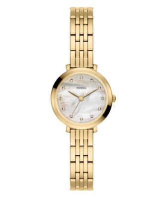 Женские часы Fossil Heidi Three-Hand Gold-Tone Stainless Steel, 26mm