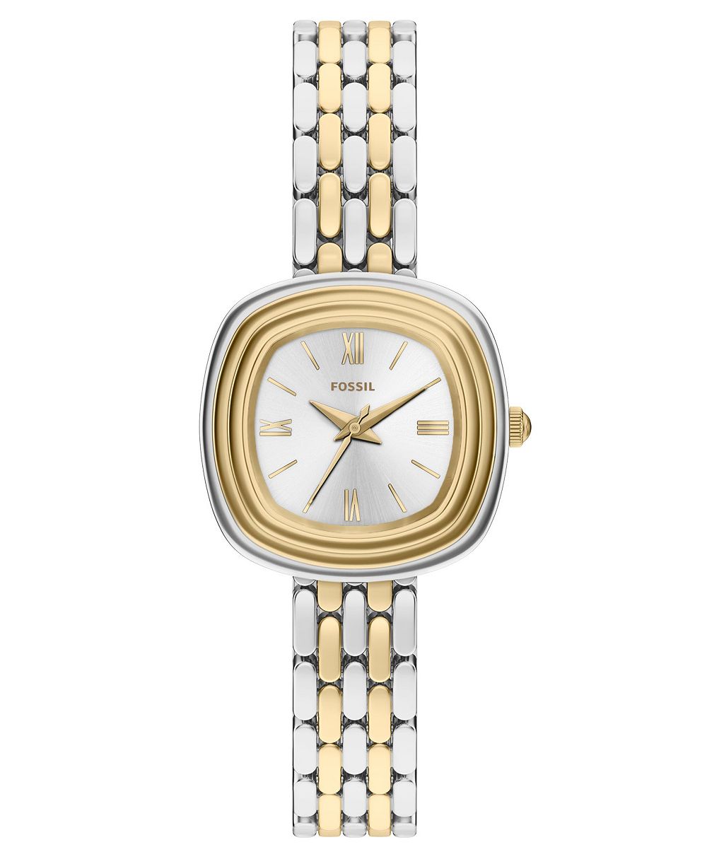 Женские часы Fossil Genevive Three-Hand Two-Tone Stainless Steel 30mm