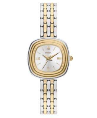 Женские часы Fossil Genevive Three-Hand Two-Tone Stainless Steel 30mm