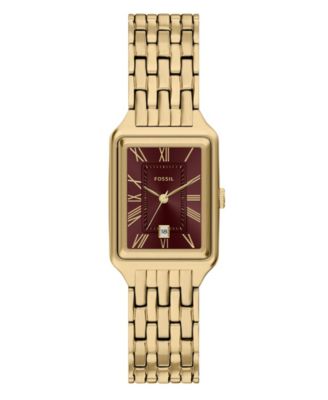Fossil Women's Raquel Watch, золотистый цвет, нержавеющая сталь, 23mm