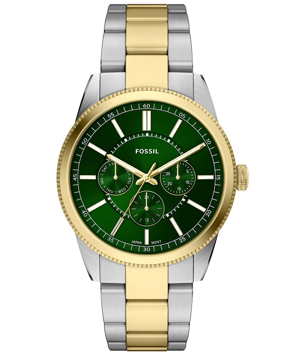 Fossil Men's Pearson Multi-function Two-Tone Stainless Steel Watch 42mm