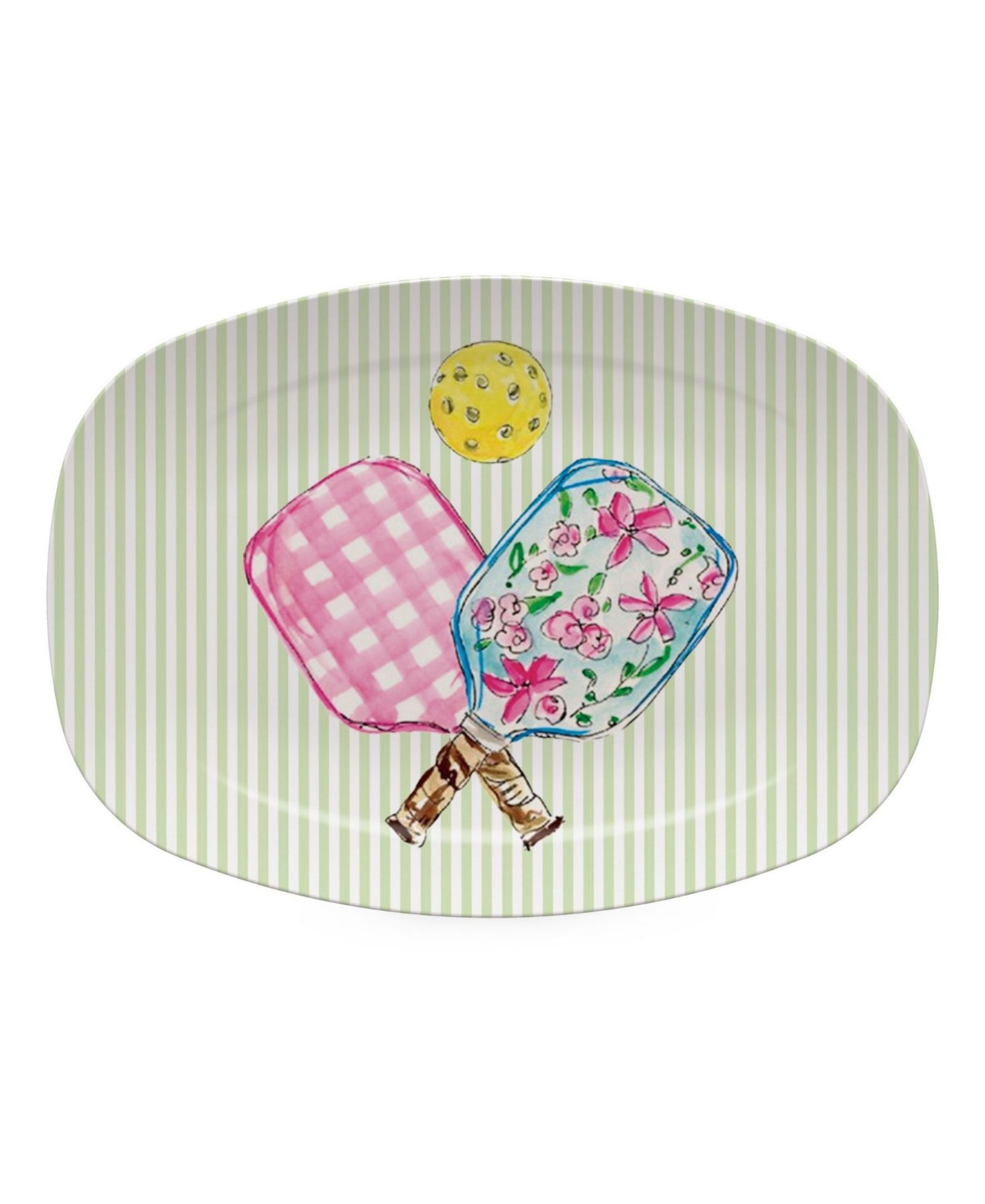 Mariposa Resin Pickleball Double 10" Paddle Platter