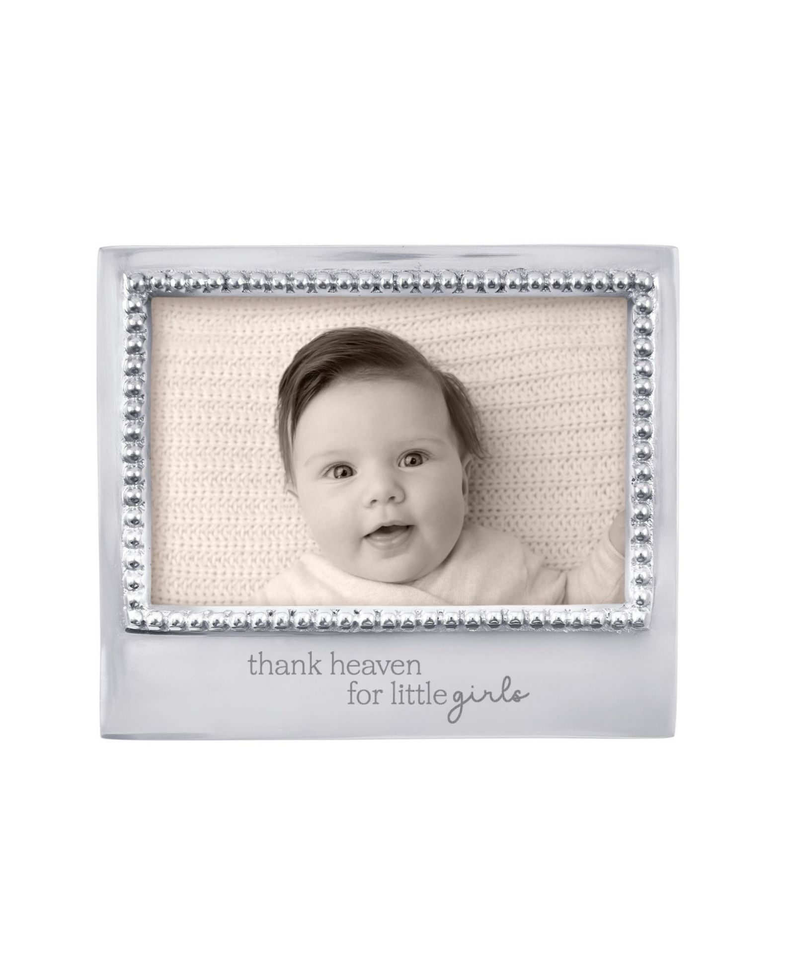 Mariposa Aluminum Thank Heaven Frame, 4" x 6"