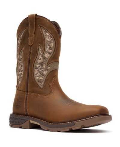 GEORGIA BOOT Men's Man's Carbo-Tec FLX 11" Pull-On Work Boot