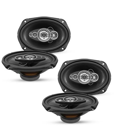 5 Core 800W 4-Ohm 2-Way Coaxial 6x9 Car Speakers, 4-Piece