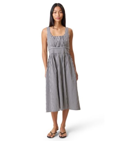 Kindred Bravely Women's Gracie Poplin Nursing Midi Dress