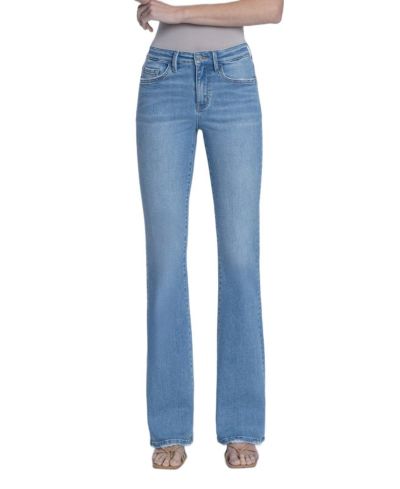 Vervet Women's High Rise Full Length Bootcut Jeans