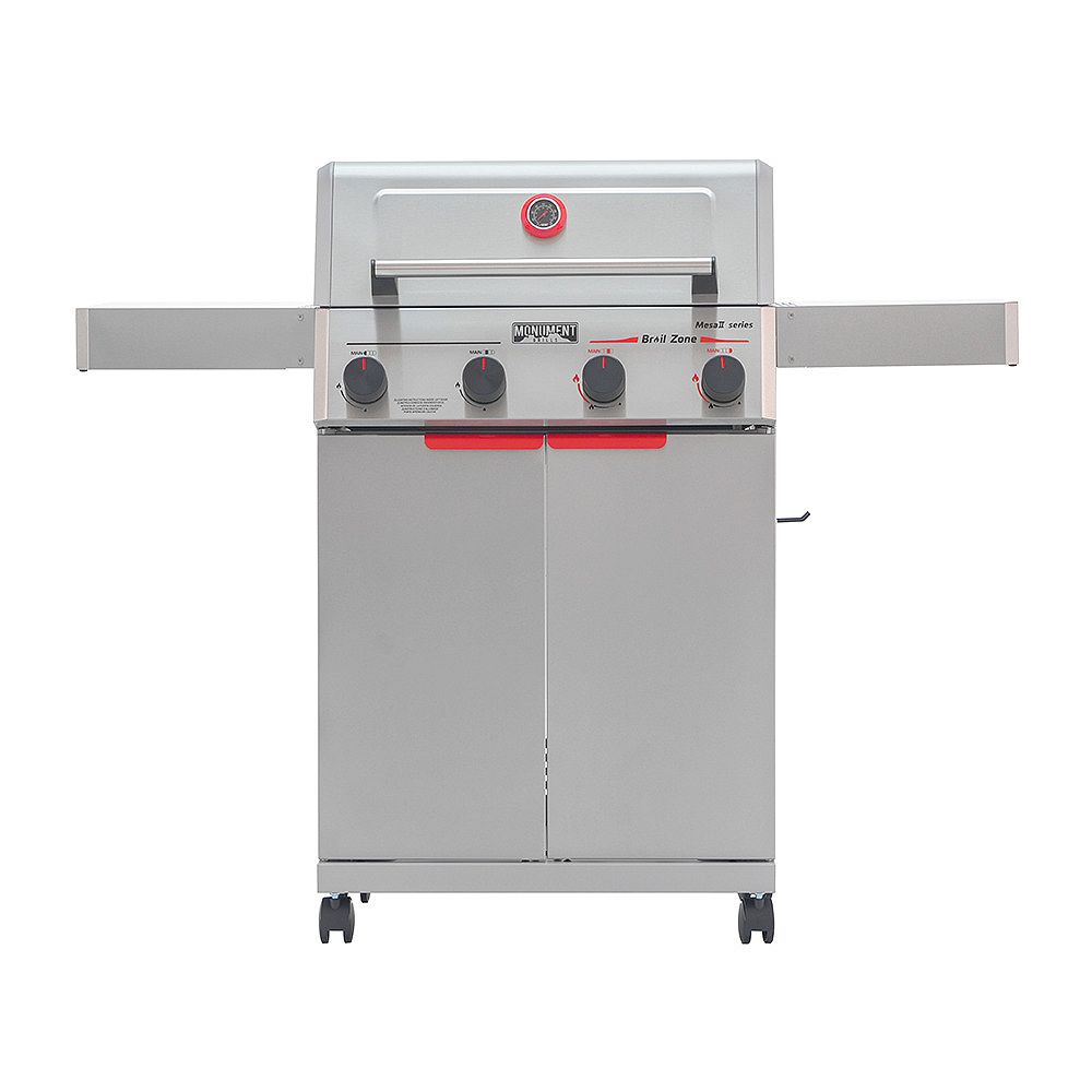 Monument Grills Mesa II Series M2-410BZ газовый гриль из нержавеющей стали