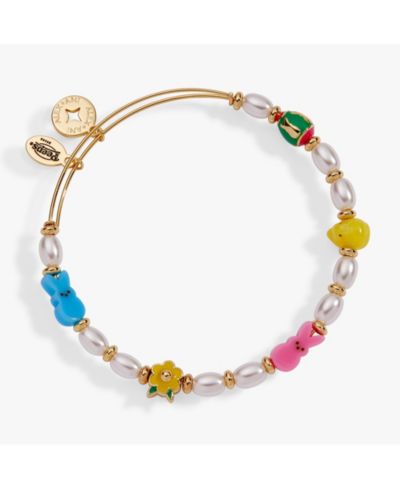 Браслет Alex and Ani Peeps Chick and Bunny Beaded Bangle