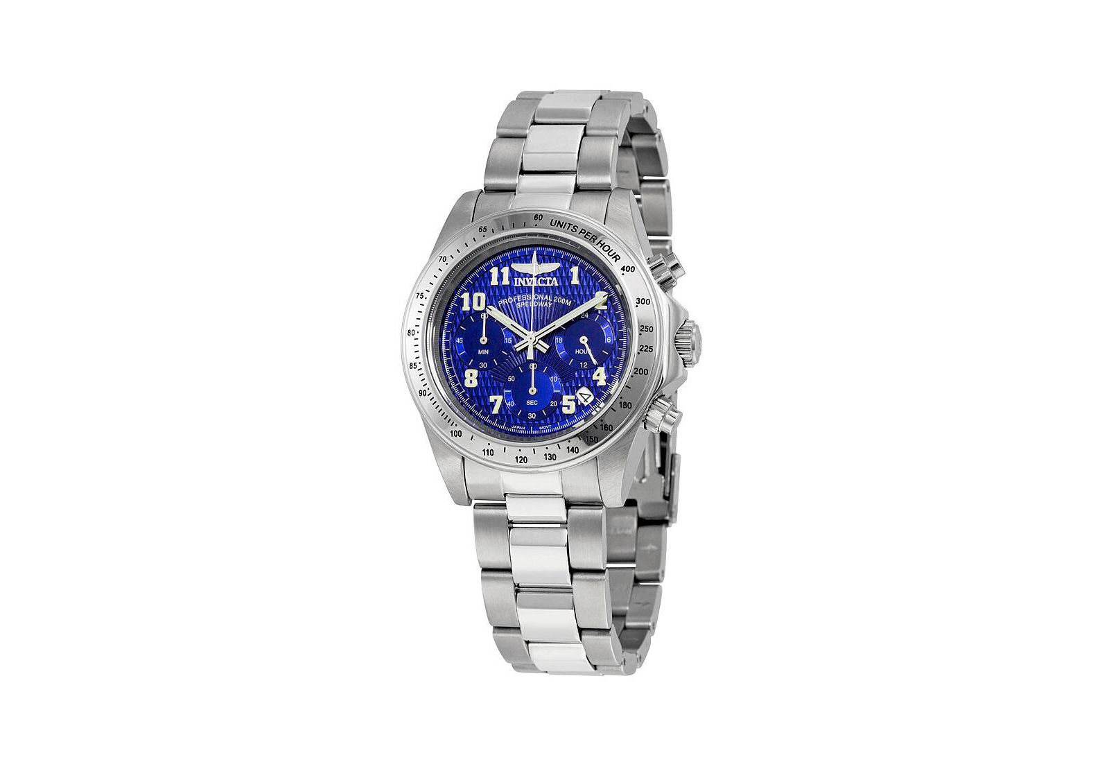 Мужские часы Invicta 17024 Speedway Quartz Chronograph с синим циферблатом