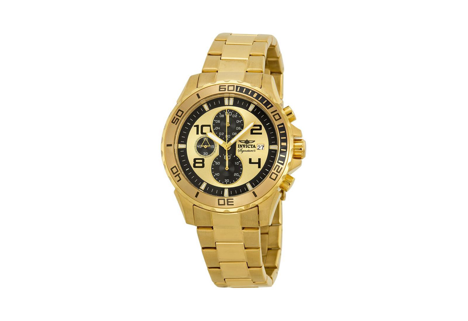 Invicta Men's 7472 Signature II Quartz Chronograph Dial Watch