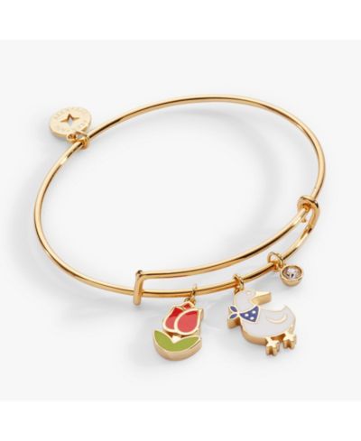 Браслет Alex and Ani Garden Party Multi Charm
