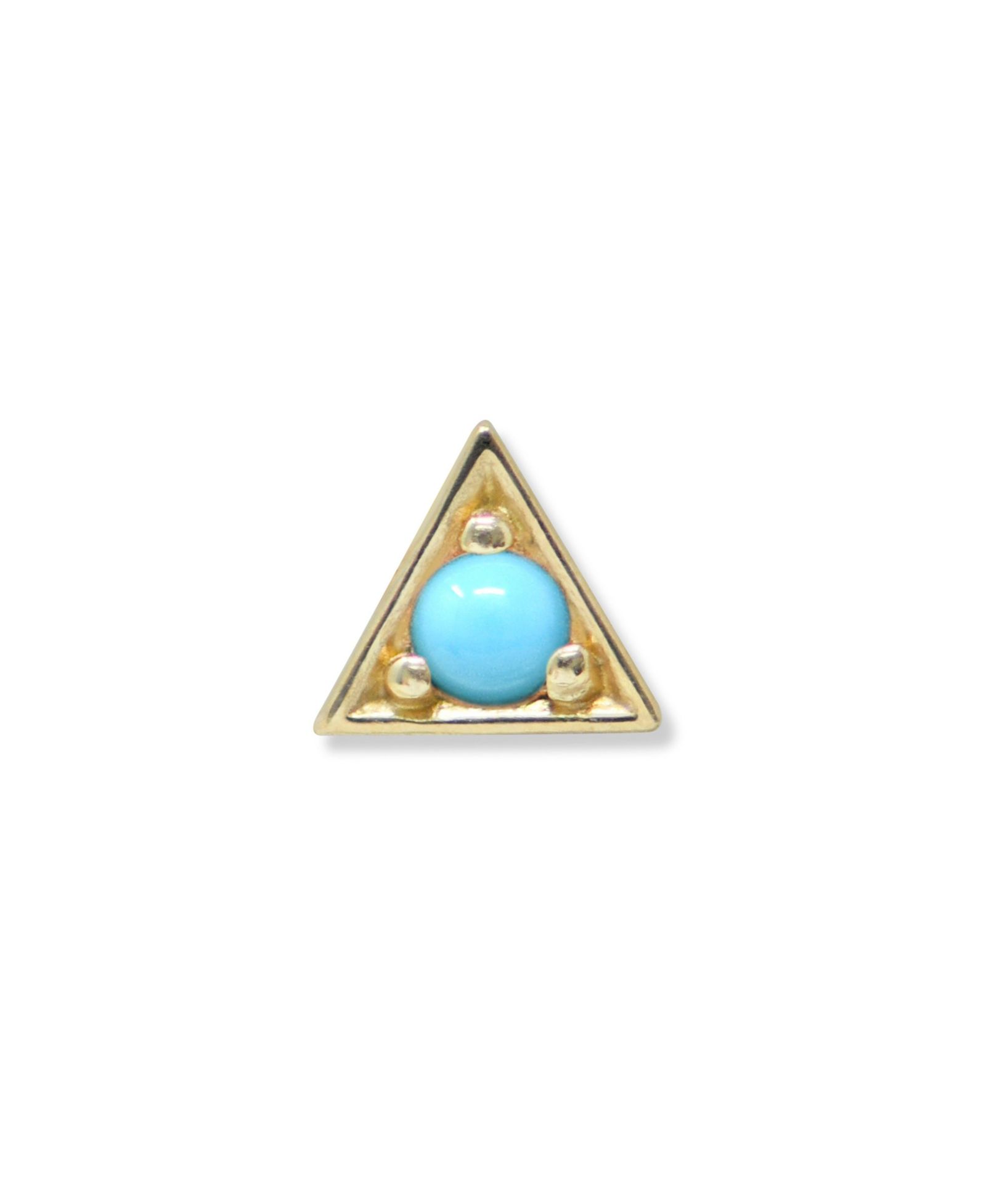 Серьги-гвоздики Anzie Cleo Round Single Stud