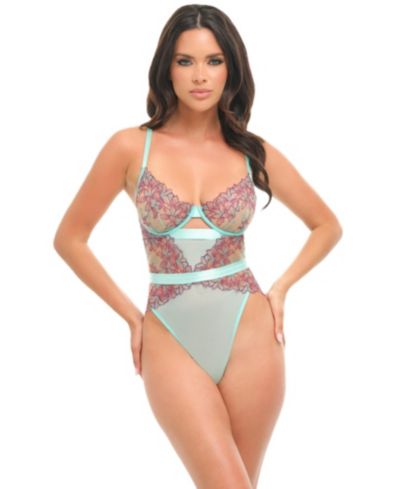 Oh La La Cheri Women's Adaline Embroidered Bra Set