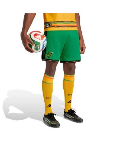 Шорты Adidas Men's Green Jamaica National Team Replica