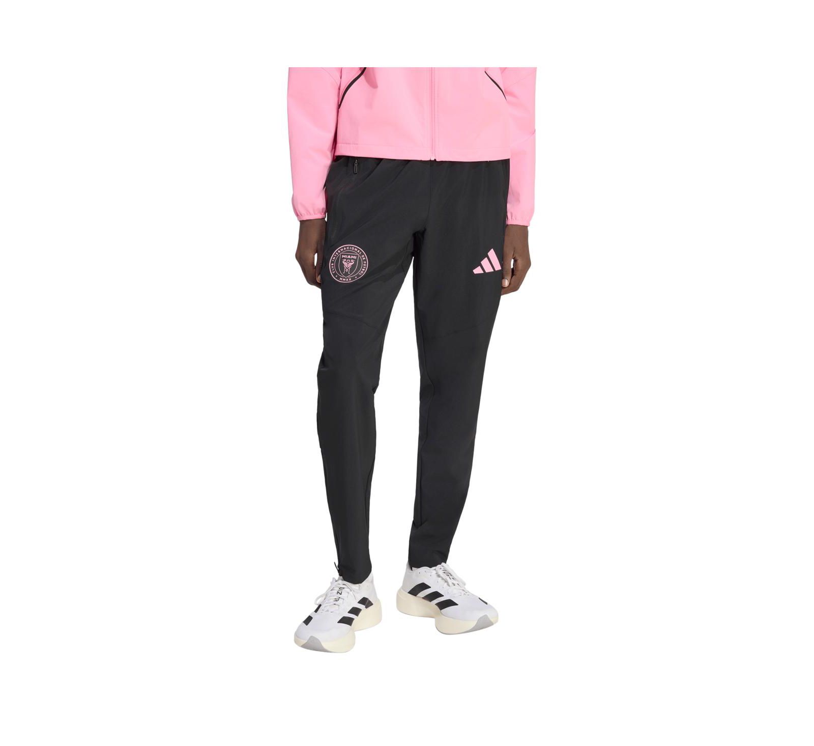 Мужские брюки Adidas Black Inter Miami CF Tiro Travel