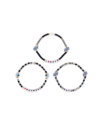 FOCO Tampa Bay Rays 3-Pack Friendship Bracelet Set