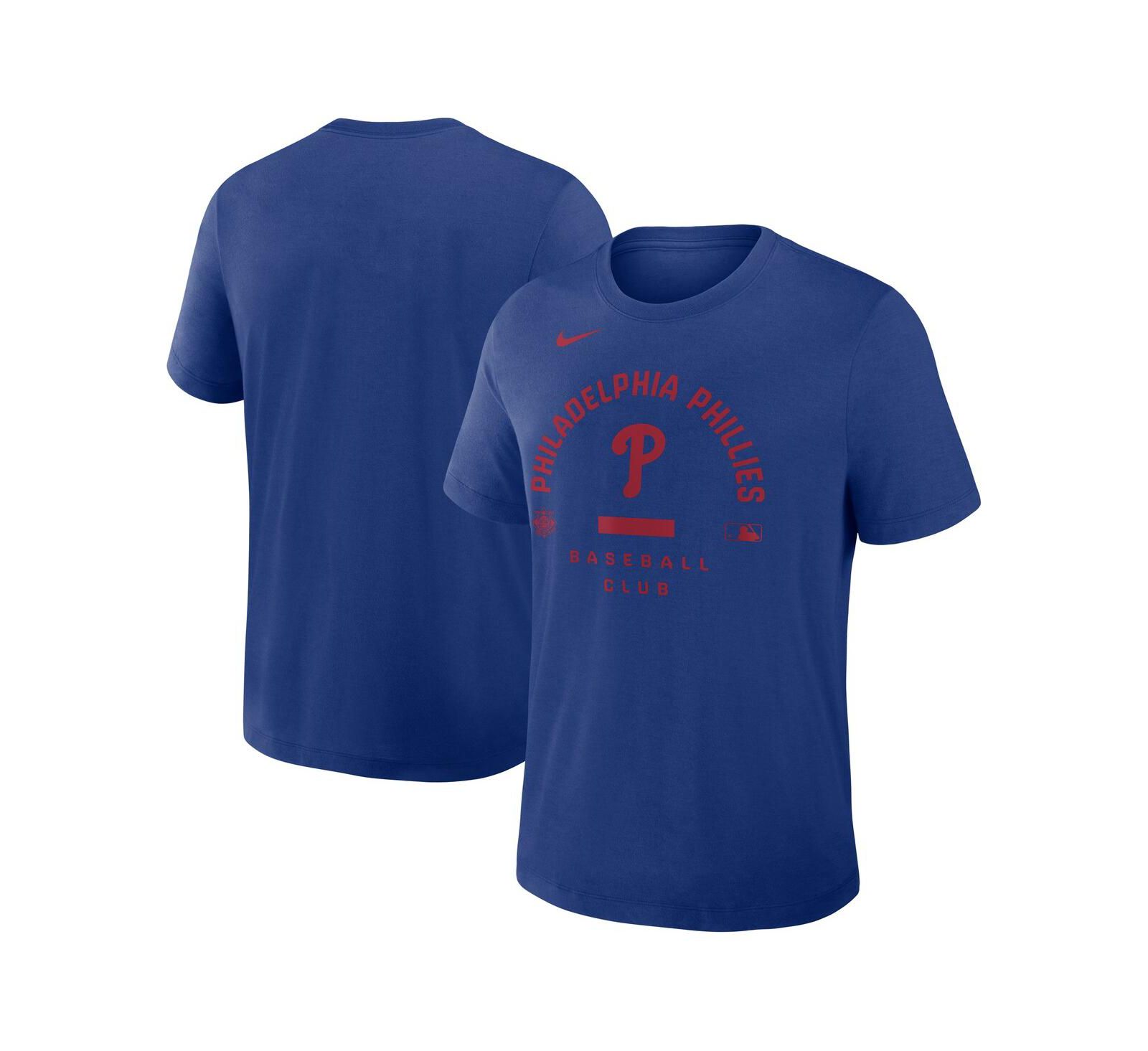 Мужская футболка Nike Philadelphia Phillies Authentic Collection Early Work Tri-Blend Dri-FIT
