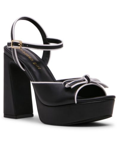Женские босо sandals Madden Girl Women's Capture Bow-Embellished Platform Dress