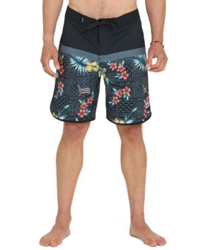 Quiksilver Men's Floral Printed Swimsuit