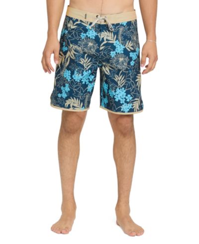 Мужские плавательные шорты Quiksilver Jetty Bloom Printed