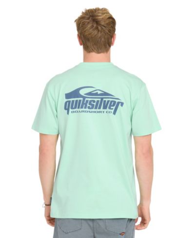 Мужская футболка Quiksilver с принтом и коротким рукавом