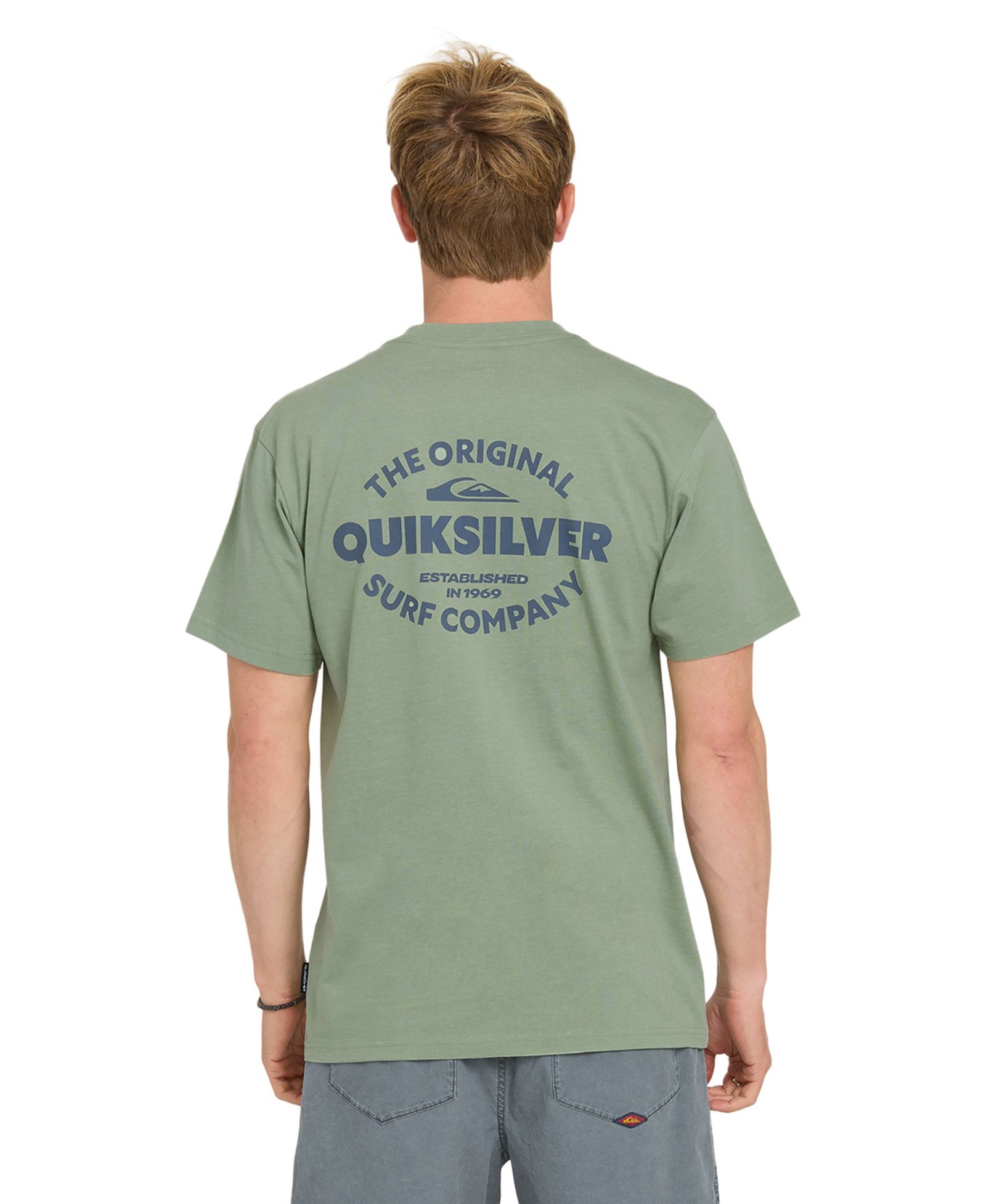 Quiksilver Men's Crewneck Short-Sleeve T-Shirt