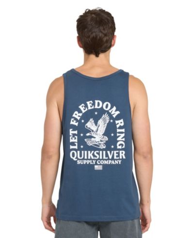 Quiksilver Men's Freedom Ring Crewneck Tank Top