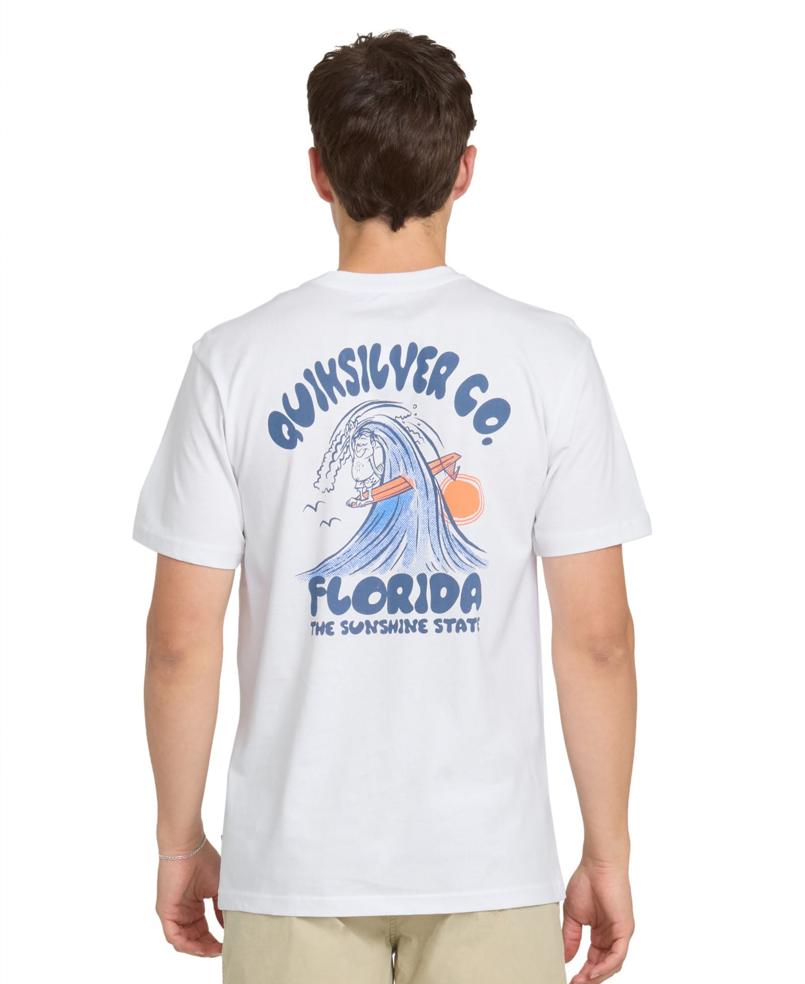 Quiksilver Men's Classic Graphic Short-Sleeve T-Shirt
