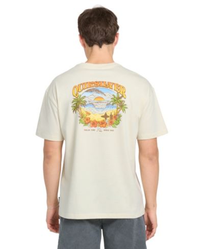 Quiksilver Men's Originals 165g Rinspun Oversized-Fit T-shirts