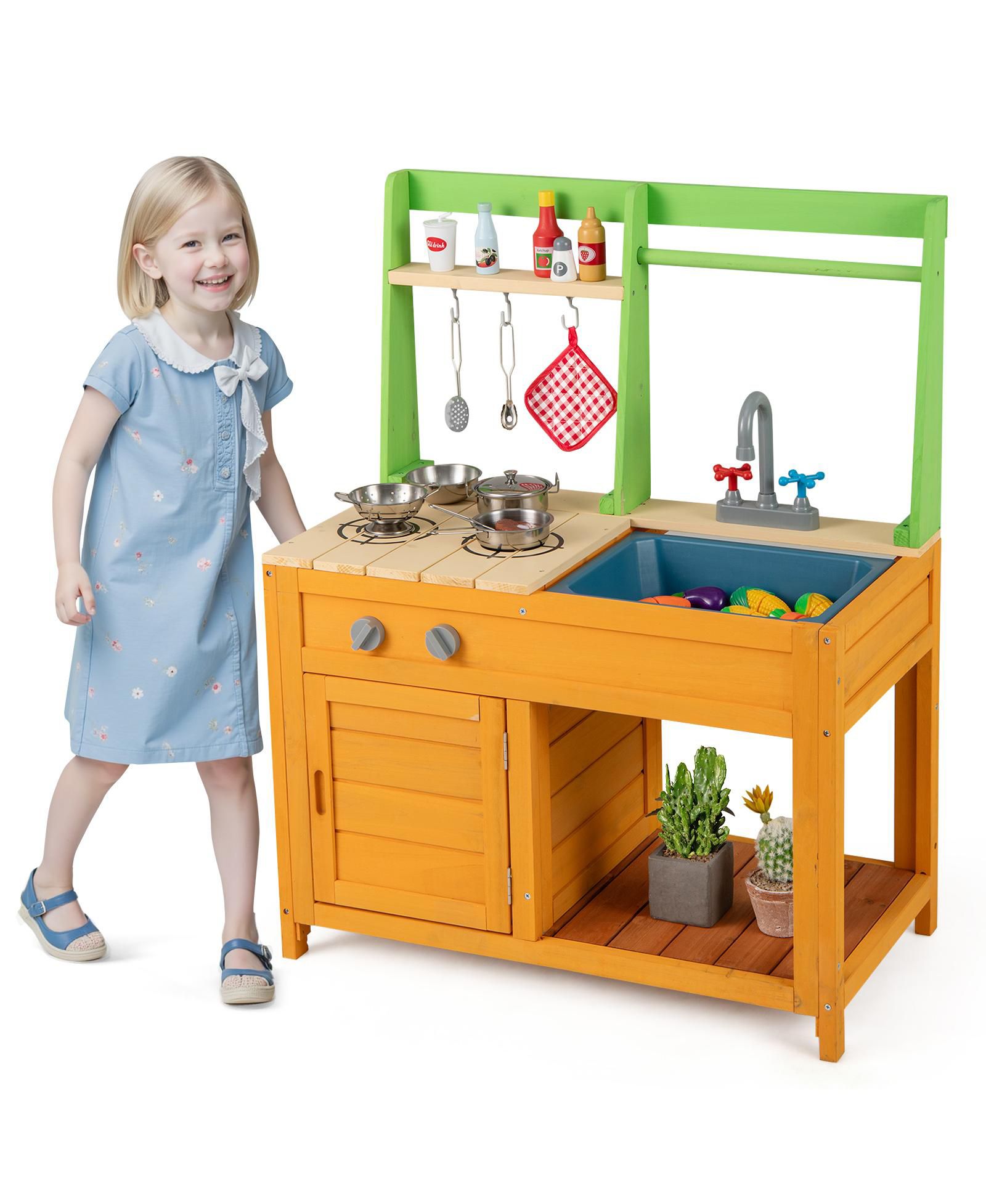 Игровая кухня Mecale для детей от 3 лет