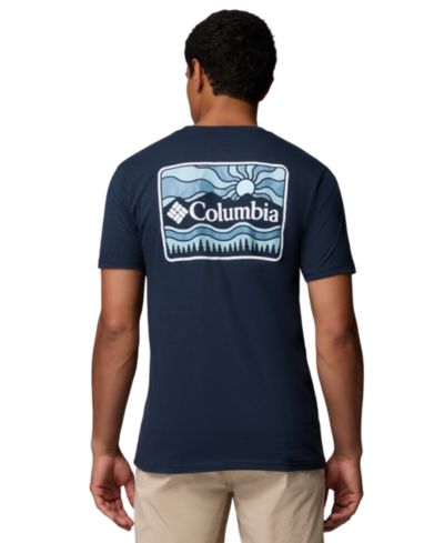 Columbia Men's Bold Mountain Logo Graphic Print T-Shirt