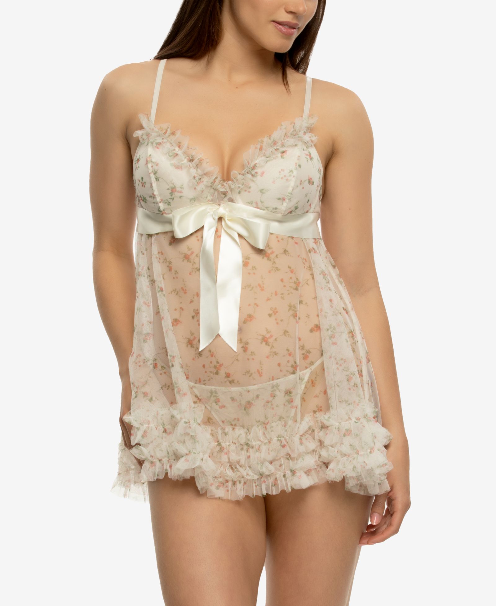 Комплект Jezebel Women's Veil Luxe Underwire Babydoll 999554P