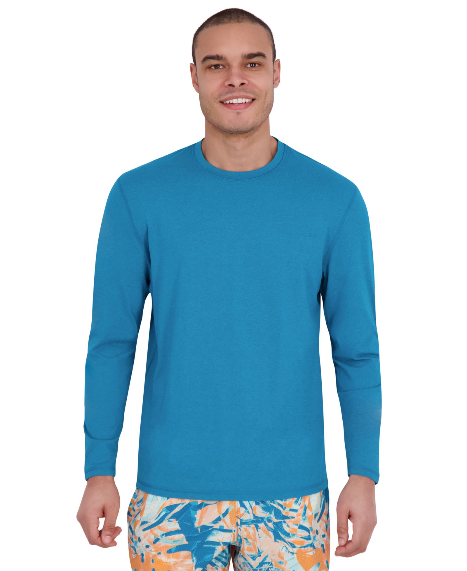 Spyder Men's Long-Sleeve Crewneck Rashguard
