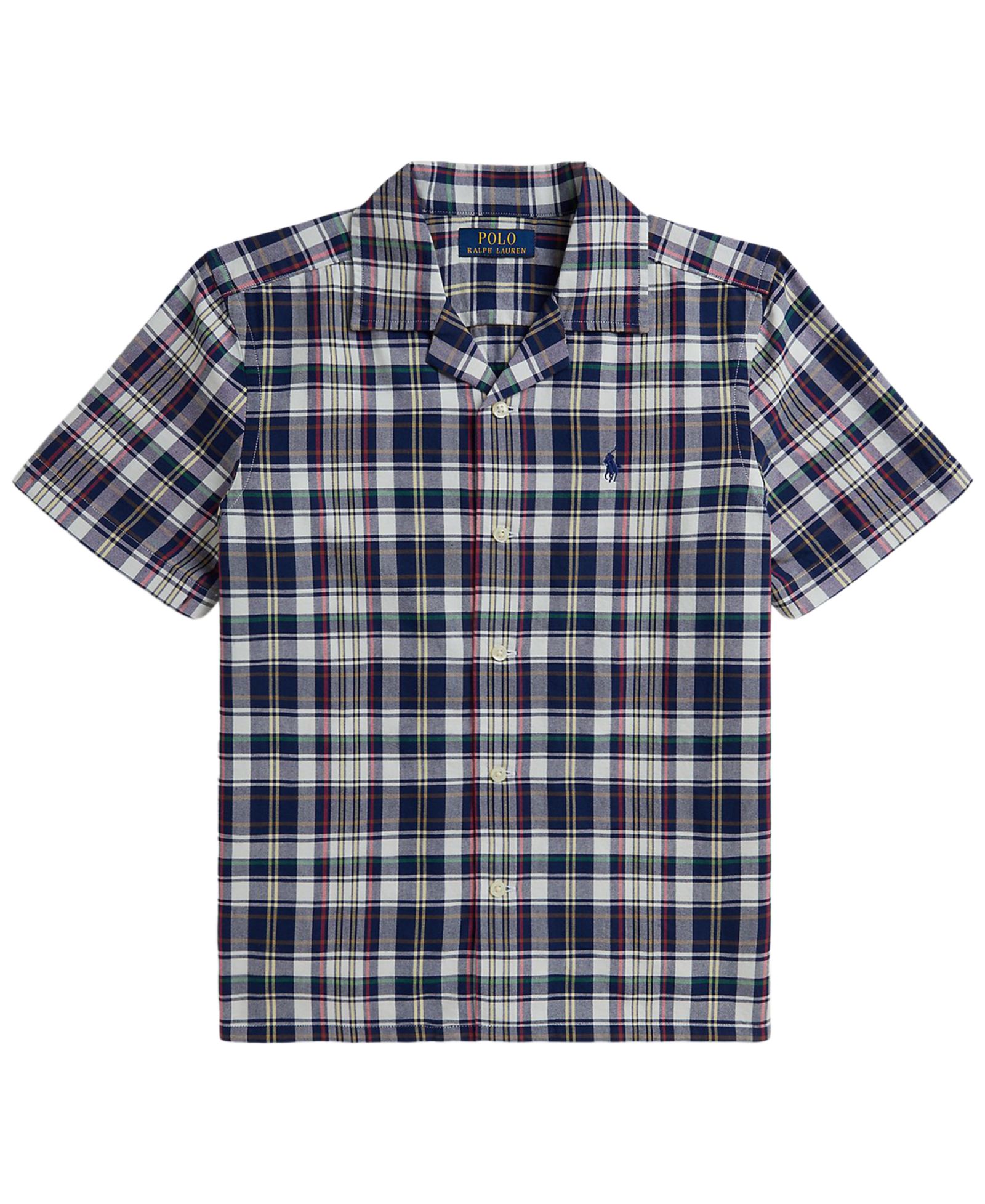 Детская рубашка Polo Ralph Lauren Plaid Cotton Oxford Camp