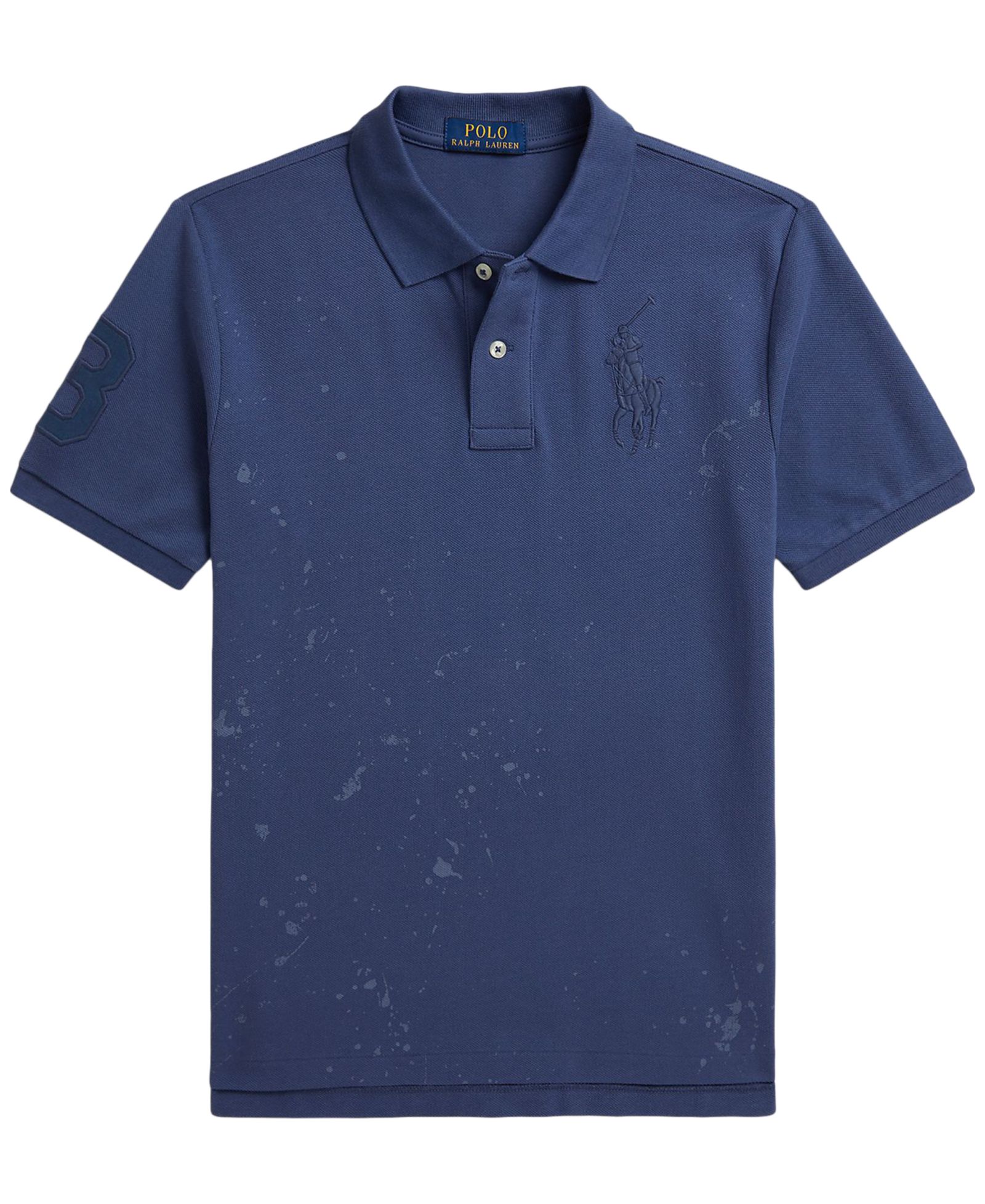 Polo Ralph Lauren Детская рубашка Polo Mesh Big Pony Paint-Print