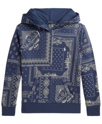 Polo Ralph Lauren Детское худи с принтом Bandanna, длинный рукав