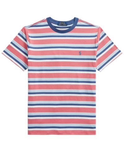 Polo Ralph Lauren Boys' 8-20 Striped Crewneck T-Shirt