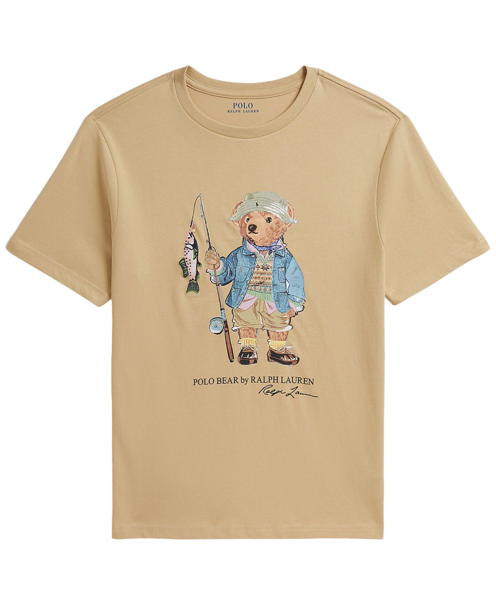 Polo Ralph Lauren Boys' 8-20 Polo Bear Crewneck T-Shirt