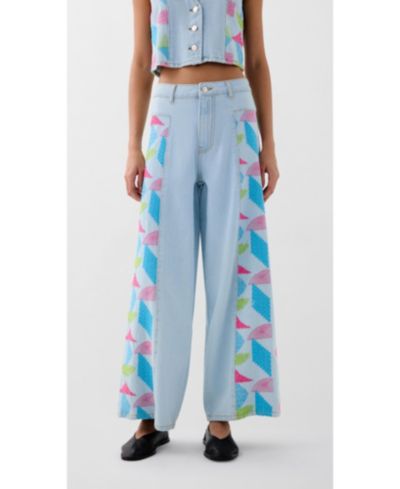 Женские брюки Scalpers Women's Culotte Embside Denim